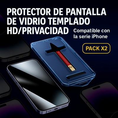 Magic Glass autocolocante para iPhone