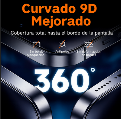 Magic Glass autocolocante para iPhone