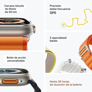 Smart Watch Ultra (7 Mallas de regalo)