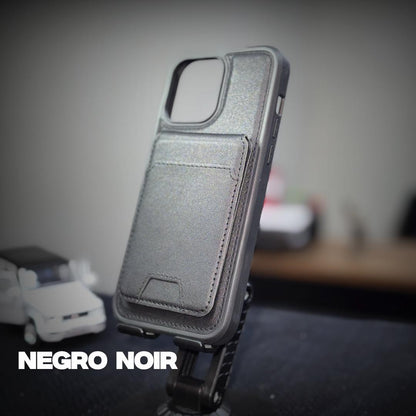 Case Cuero MagSafe + Tarjetero
